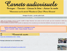 Tablet Screenshot of carnets-audiovisuels.fr